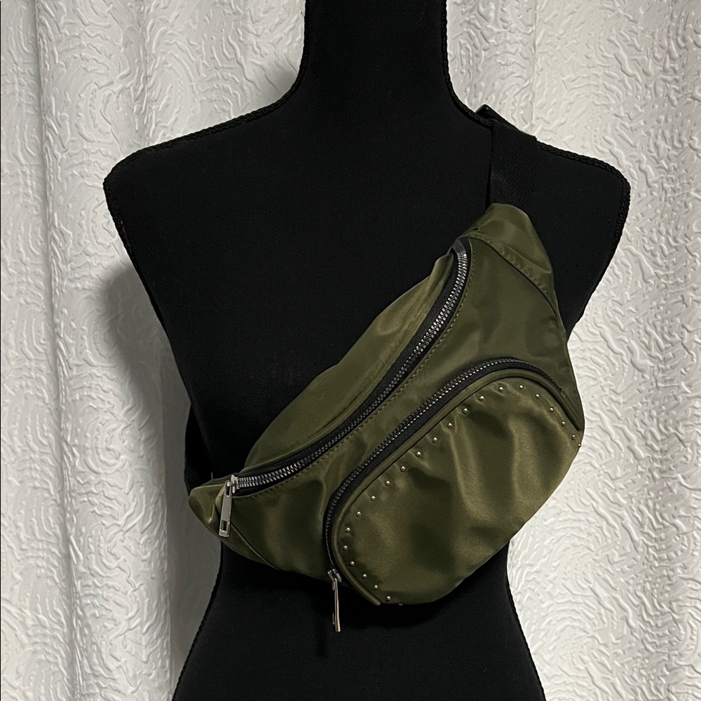 Olive Green Crossbody Bag